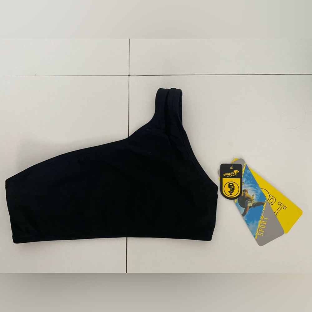 Girl's One Shoulder Bikini Top